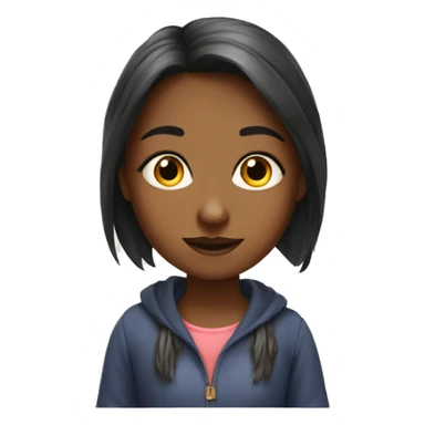 girl who studies numerology sticker