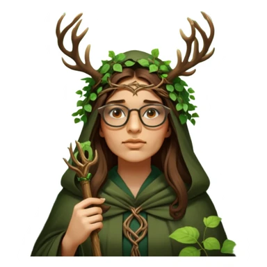 Forest Wizard sticker