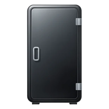 Black freezer sticker