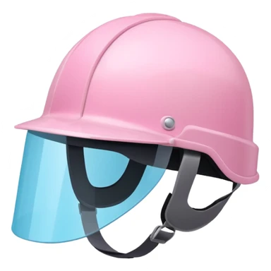 Casque rose pastel sticker
