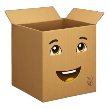 carboard-box sticker