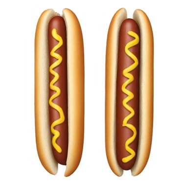 Hot dog in a bikini  sticker