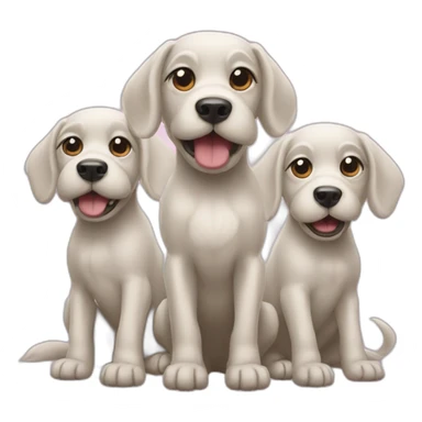  Three headed dog sticker