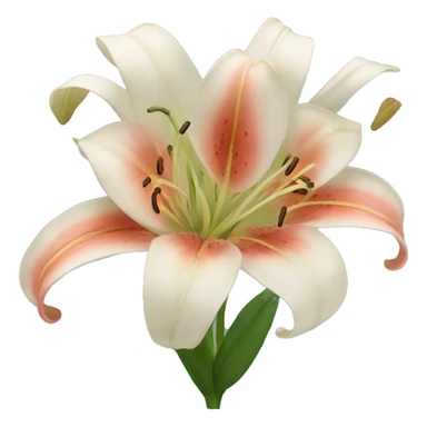 lillies sticker