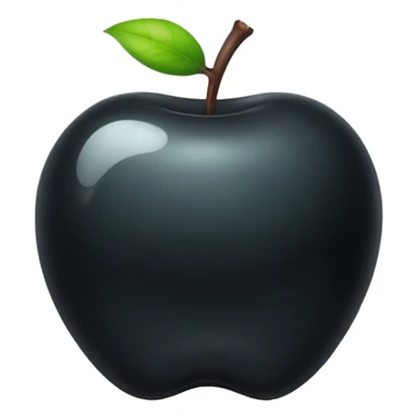 Black poison apple sticker