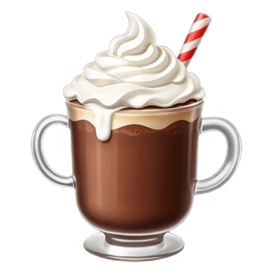Hot chocolate sticker