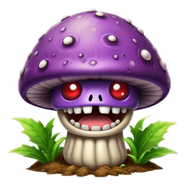 Doom srhoom in pvz 1 sticker