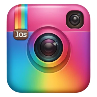 Genarate me png type emoji of instagram Logo I want the emoji exactly looking like instagram logo sticker