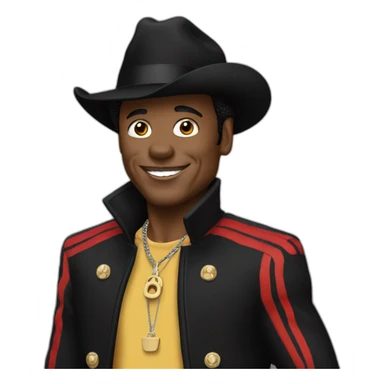 Mickeal Jackson sticker