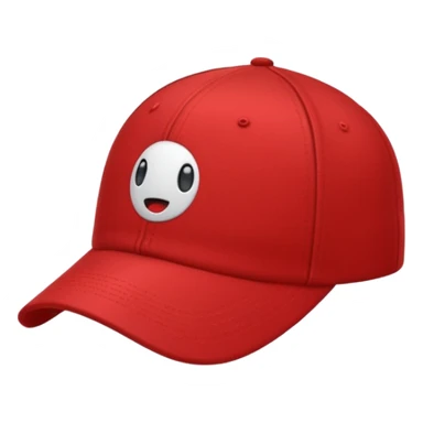 I need this emoji 🧢 changed to red sticker