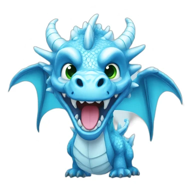 ice-dragon sticker