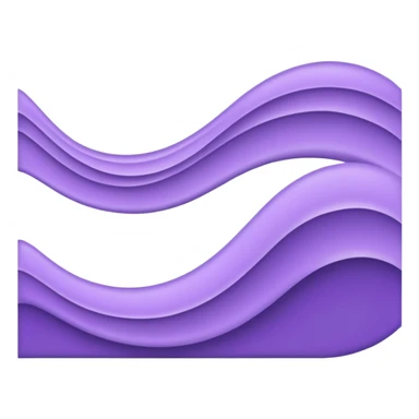 lavender Abstract Border Illustration
 sticker