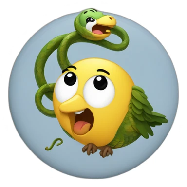 ballad of songbird and snakes pin sticker