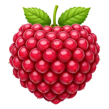 Raspberry sticker