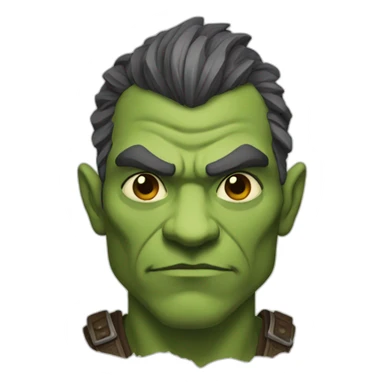 half-orc sticker
