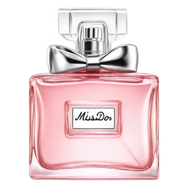 Miss Dior perfume in bow sticker