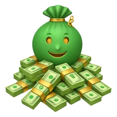 Make Money Bank Emoji sticker