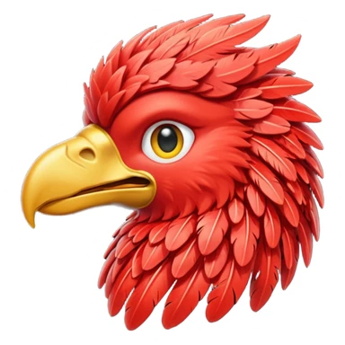emoji red griffin sticker