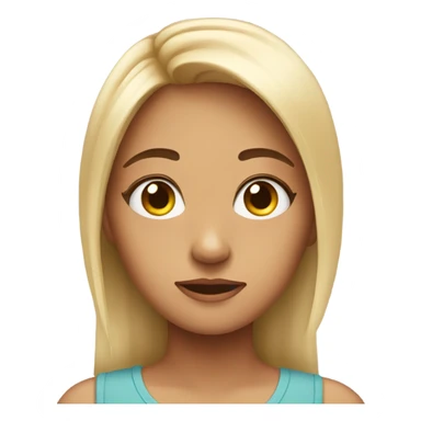 girl side eying judgy sticker