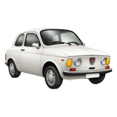 Italian wedding car sticker