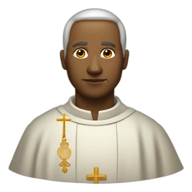 Sacerdote orando sticker