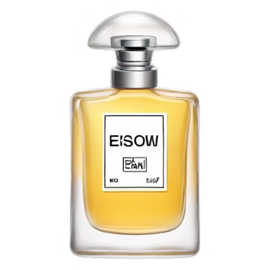 create a parfume bottle for the parfume channel n°5 sticker