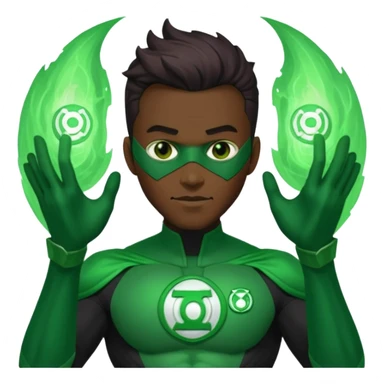 thresh green lanttern sticker