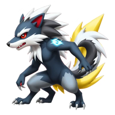 Obstagoon-Zeraora-Zoroark-fusion  sticker