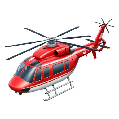 Rescue Helicopter sticker