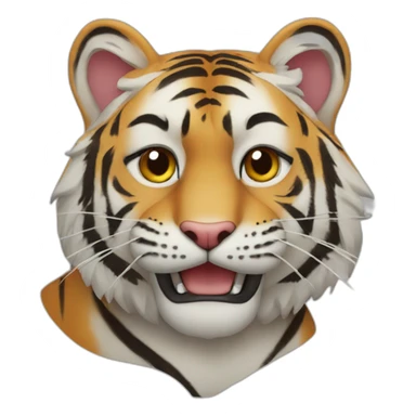 Un coussinet de chat tigré européen sticker