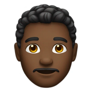 Man in a panther skin sticker