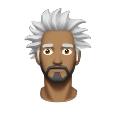 shank de one piece qui rigole sticker