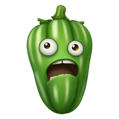 daemon withcucumbers sticker