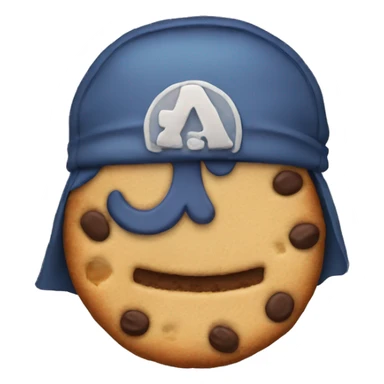 A cookie  sticker