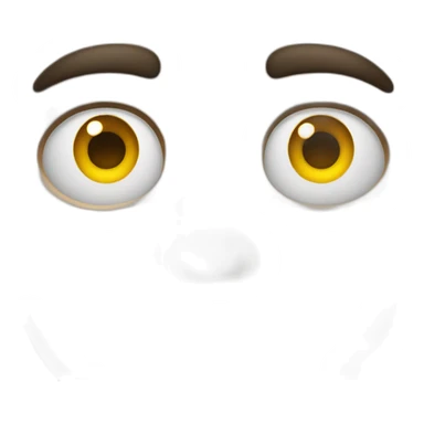 smiling with dead-eyed stare sticker