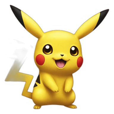 Pikachu sur Dracaufeu sticker