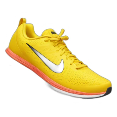 nike running shoe sticker