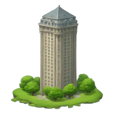 Tower effeil sticker