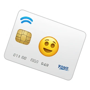 credit card POS sticker