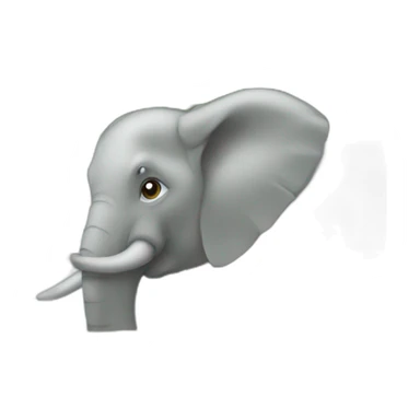 Fenêtre sur éléphant sticker