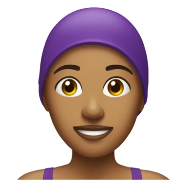 Mujer en la piscina sticker