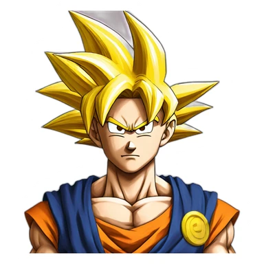 Goku super saiyajin sticker