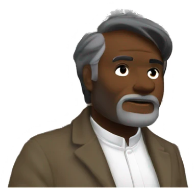 Victor Hugo in front of Notre Dame de Paris sticker