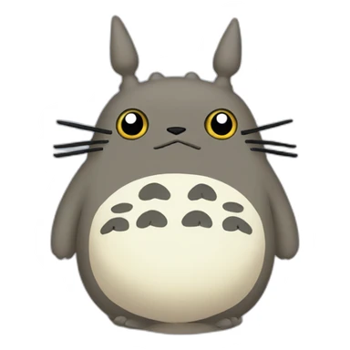 jedi totoro sticker