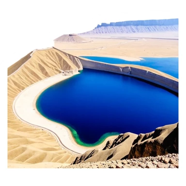 اردک هایی که در آب رودخانه ی خروشان شنا میکنند و آب رودخانه به رنگ سبز آبی است و نور خورشید به آن میتابد و غروب است sticker