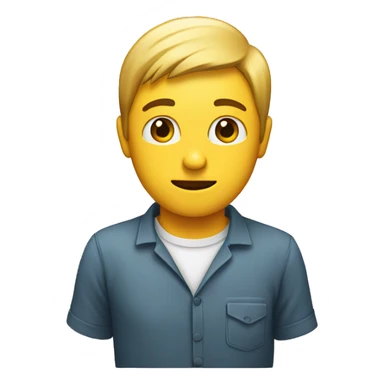 Person with heart in mine sticker