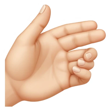 finger booping a nose sticker