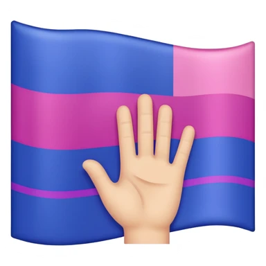 Bisexual flag sticker