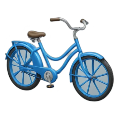 blue bike emoji sticker