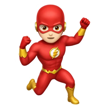Flash man  whatsapp emoji sticker